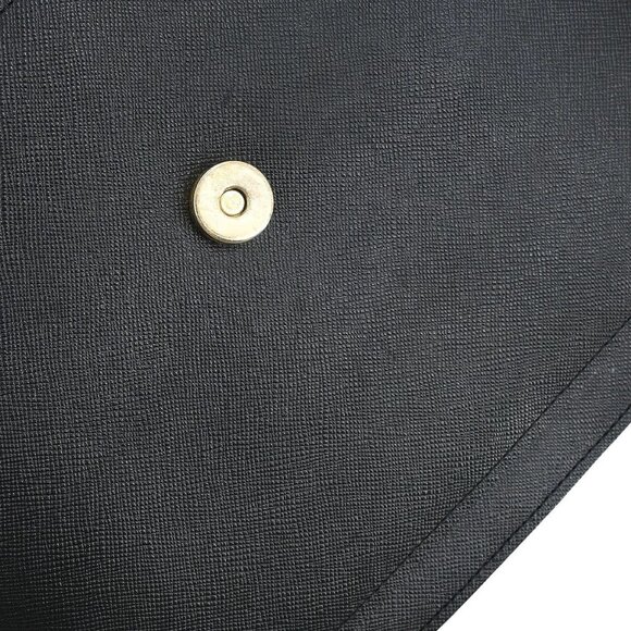 Yves Saint Laurent Black Leather Shoulder Bag 155215 - Picture 10 of 11